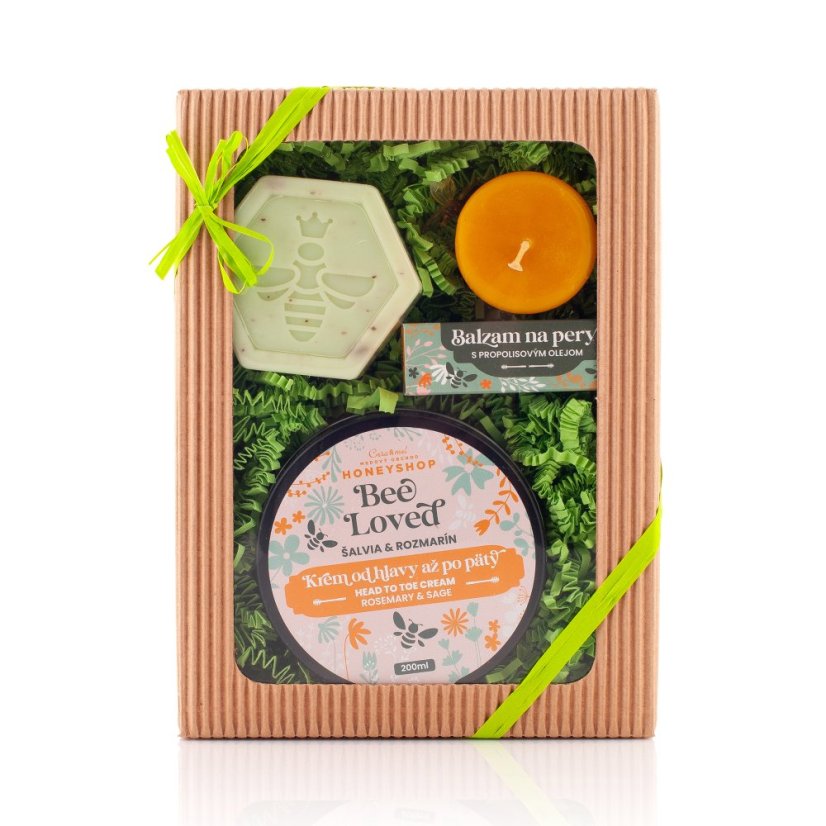 Kozmetická medová krabička Bee Loved Verbena