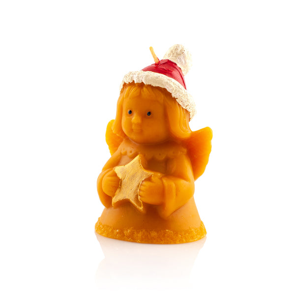 Maľovaný anjel s hviezdou