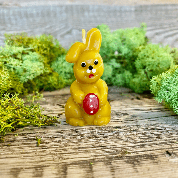 Maľovaný zajko s vajíčkom